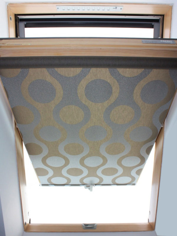 Тканевые ролеты для мансардных окон | Adeloks